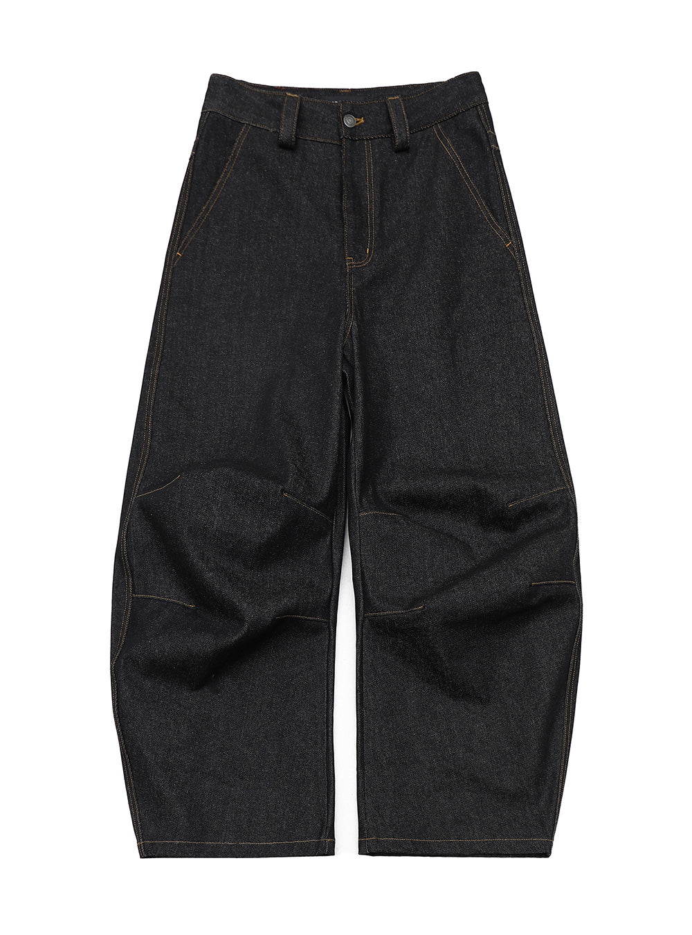Deep Indigo Black Baggy Jeans