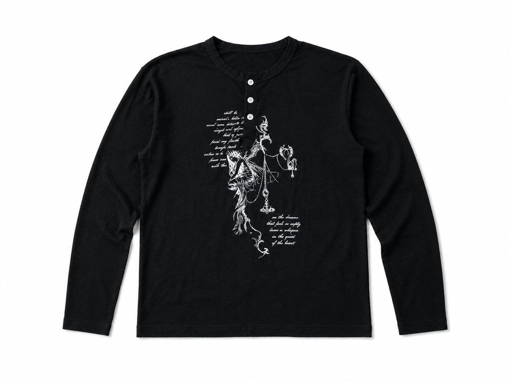Shadow Rider Henley Long Sleeve