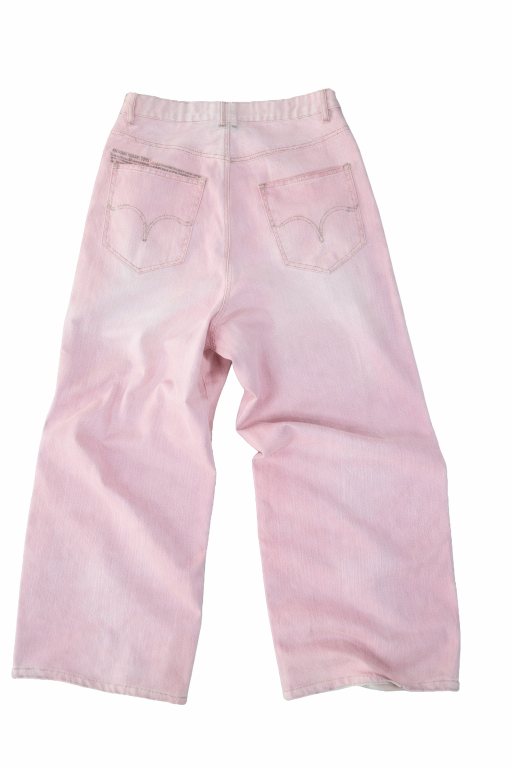 Pink Baggy Pants Streetwear