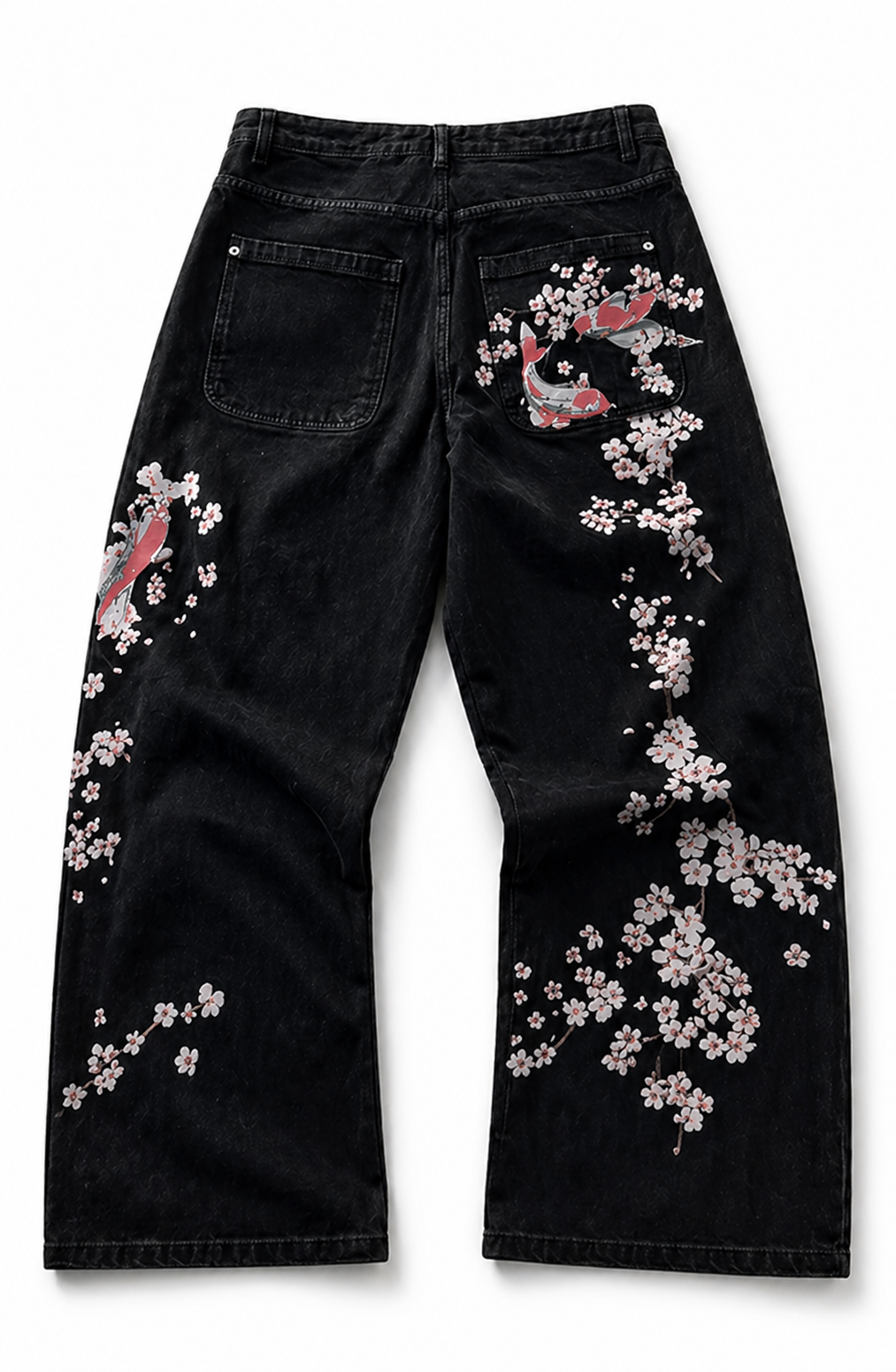 Koi Sakura Denim Pants