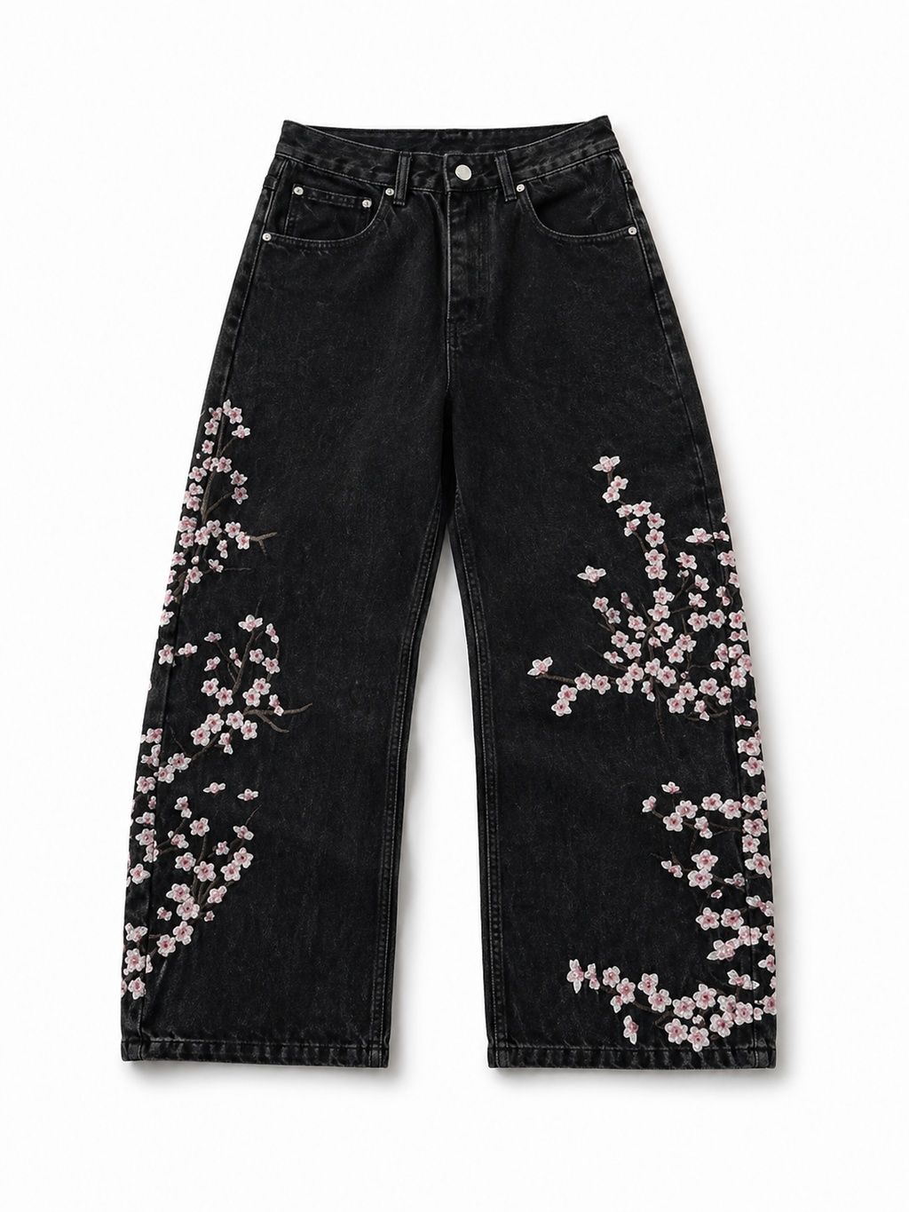 Koi Sakura Denim Pants