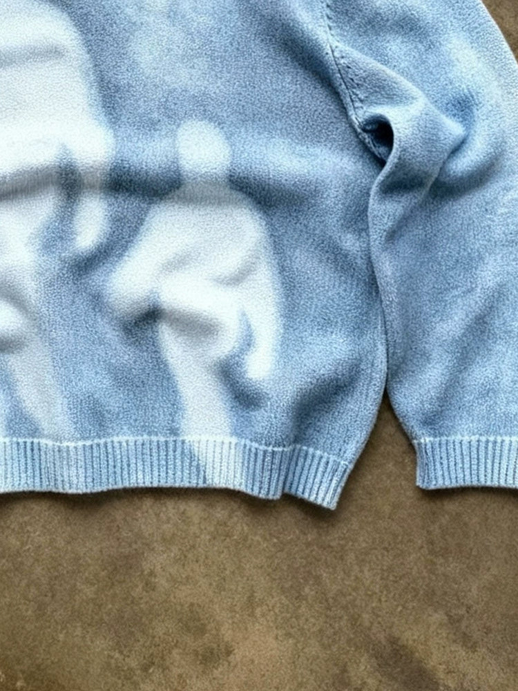 Shadow Figure Knit Sweater