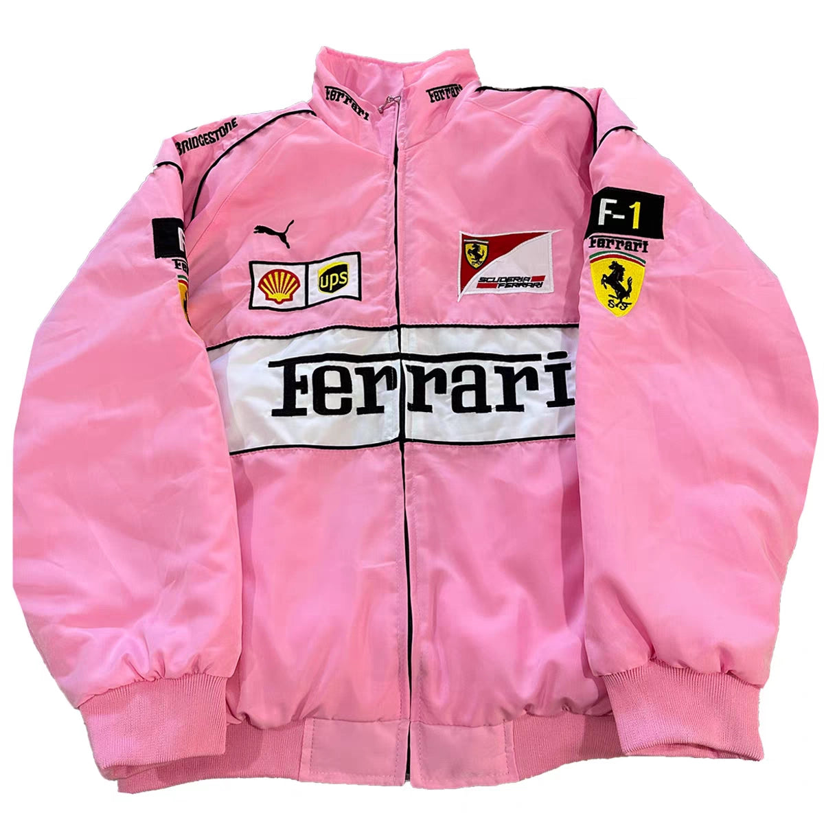 Pink Racing Vintage Jacket