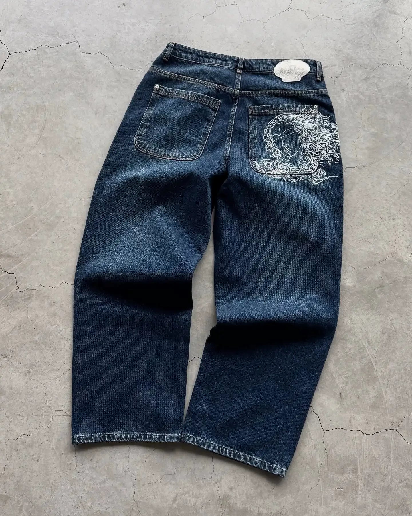 Graphic Street Jeans