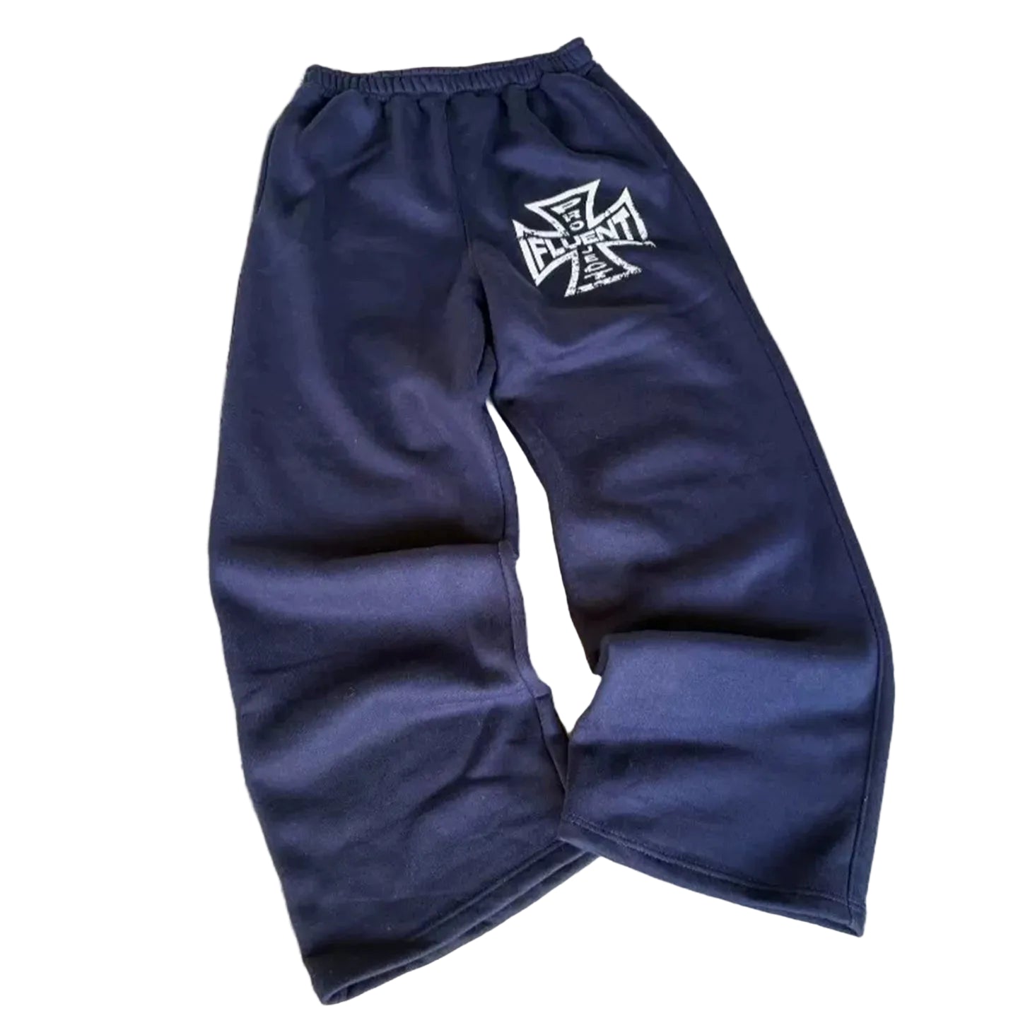 Baggy Symbol Graphic Streetwear Pants