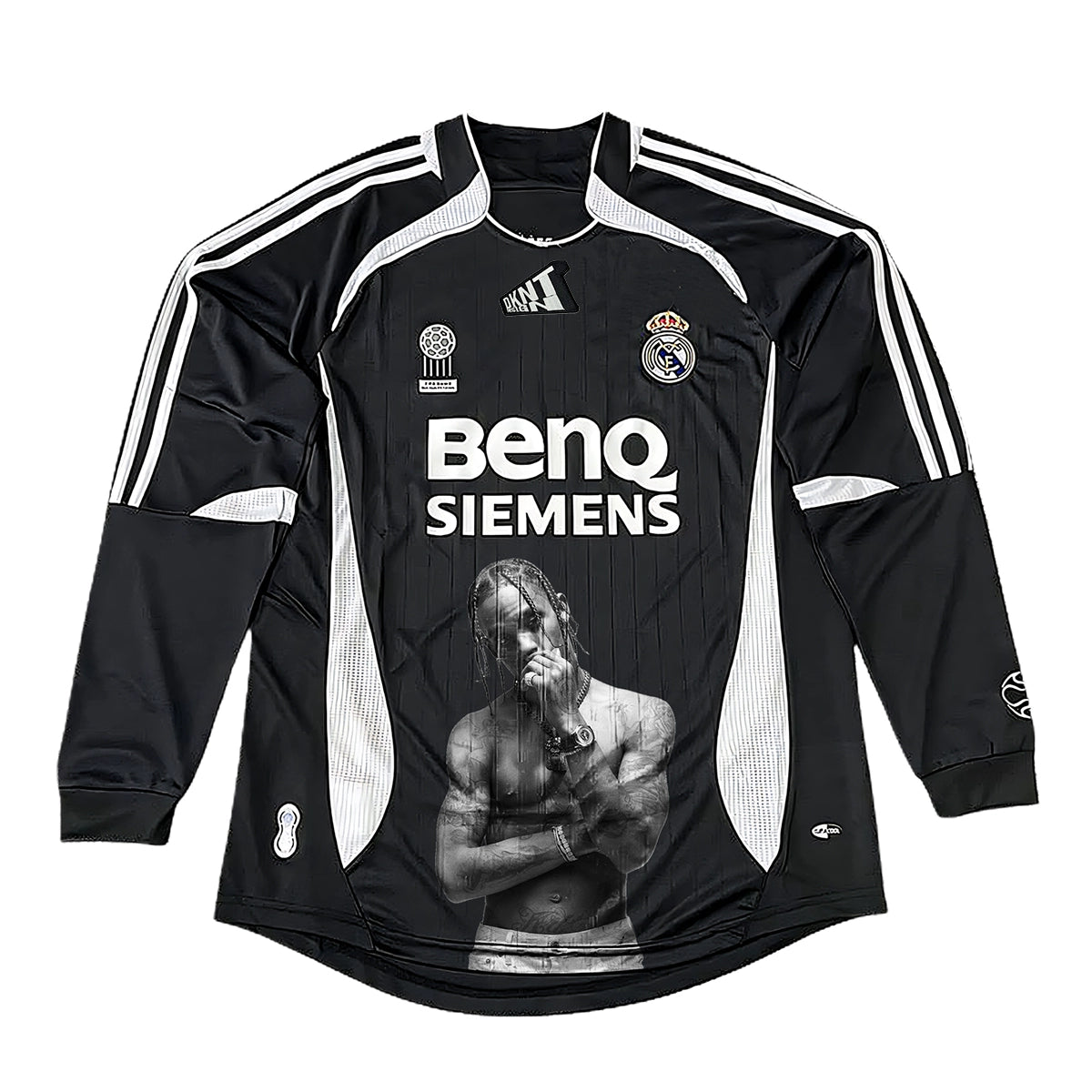 Retro Black Madrid Jersey