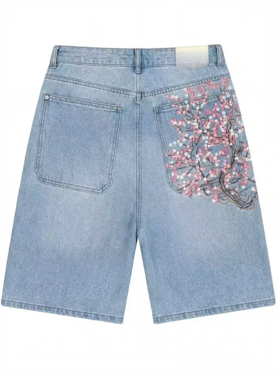 Sakura Denim Shorts
