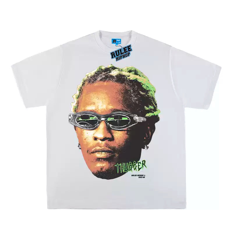 Neon Gaze T-Shirt Streetwear Tee